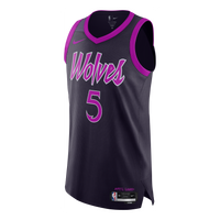 Nike Anthony Edwards Minnesota Timberwolves City Edition NBA Authentic Jersey 'Purple Dynasty' HM6114-526