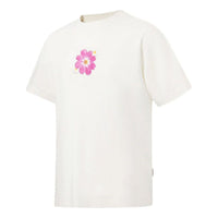 Li-Ning Floral Graphic T-shirt 'Creamy White' AHST147-1