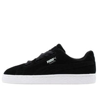 (GS) حذاء رياضي PUMA Suede Heart باللونين الأسود والأبيض 365009-03