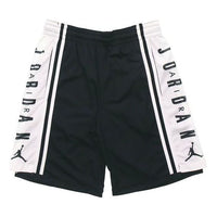 شورت كرة السلة Air Jordan HBR للرجال باللونين الأسود والأبيض BQ8393-010