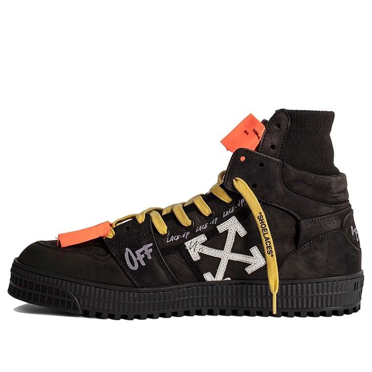 حذاء Off-White Off-Court 3.0 'أسود' OMIA065E20LEA0021010
