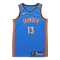 قميص Nike NBA SW Fan Edition Team Limited لموسم 2019-20 Thunder George رقم 13 أزرق AV4955-404