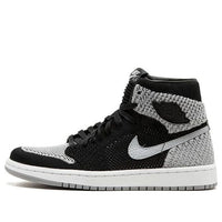 (GS) حذاء Air Jordan 1 Retro High OG Flyknit 'Shadow' 919702-003
