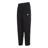 بنطال رياضي طويل منسوج من adidas Wj Pnt Wv Warm Series Training Sports باللون الأسود GP0889