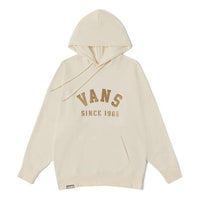 (WMNS) Vans Prep School Logo Hoodie 'Beige' VN0002S93KS