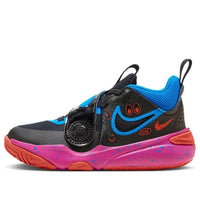 (PS) Nike Team Hustle D 11 LIL 'أسود/وردي فاقع' FD6727-001