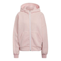 (WMNS) adidas Sportswear Studio Lounge Fleece Jacket 'Pink' HE4156