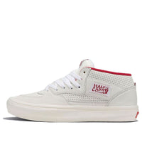 Vans Skate Half Cab Shoes 'White Red' VN0A5FCDYF9