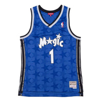 (WMNS) قميص Mitchell &amp; Ness x NBA Orlando Magic 2000-01 Swingman "Tracy McGrady 1" NNBJEL18120-OMAROYA00TMC