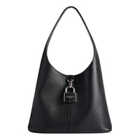 (WMNS) Balenciaga Locker Medium North-south Hobo Bag 'Black' 7716362AAWC1000