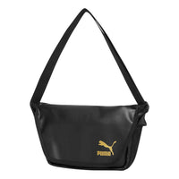 حقيبة رسول صغيرة من PUMA Originals باللون الأسود 078532-01