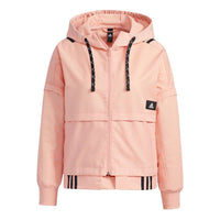 (WMNS) adidas Str Jkt Light Detachable Sleeve Sports Pink Red Jacket GT4405