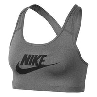(WMNS) سترة سريعة الجفاف بطباعة شعار Nike باللون الرمادي 899371-091