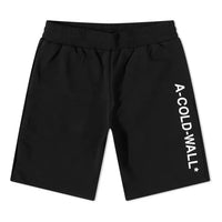 شورت A-COLD-WALL* Essential Logo "أسود" ACWMB118-BLACK