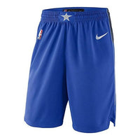 شورت رياضي لكرة السلة للرجال من Nike Lone Ranger Team Logo باللون الأزرق AJ5599-480