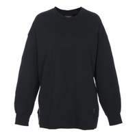 (WMNS) سويت شيرت Air Jordan Flight Fleece Crewneck "أسود" FB5117-010