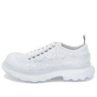 (WMNS) حذاء ألكسندر ماكوين Tread Slick Lace Up "أبيض شفاف" 658085W4Q329337