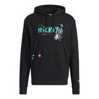 adidas originals D Kas Hd II Mickey Printing Casual Pullover Black H37059