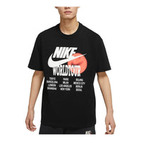 تيشيرت Nike WorldTour بشعار "أسود" DO2032-010