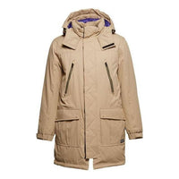 Converse Mid-length Down Jacket 'Khaki' 10006875-A02