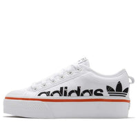 (WMNS) حذاء adidas Nizza Platform 'White Black' S42603