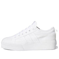 (WMNS) حذاء adidas Nizza Platform 'Triple White' FV5322