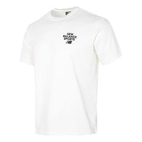 New Balance Logo Print T-Shirt Asia Sizing 'White' 5ED12093-IV