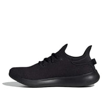 (WMNS) adidas Cloudfoam Pure 'Black Iron Metallic' ID5636