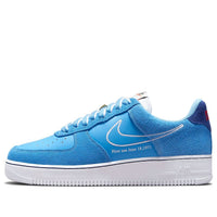 حذاء Nike Air Force 1 '07 LV8 'أول استخدام - أزرق جامعي' DB3597-400