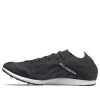 حذاء New Balance Xc5k Series v5 Track Spike الاحترافي المقاوم للتآكل والمانع للانزلاق باللون الأسود UXC5KSR5