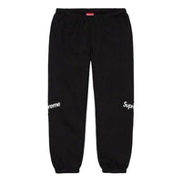 بنطال رياضي من Supreme Color Blocked "أسود وأبيض" SUP-SS20-363