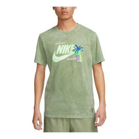Nike Sportswear Coconut Tree T-Shirt 'Green' FB9789-386