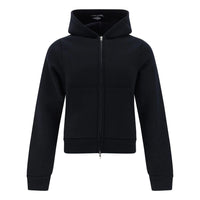 (WMNS) Balenciaga Zip-up Hoodie 'Black' 790382TQVN91000