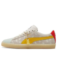 (WMNS) حذاء كاجوال من جلد الغزال من Haribo x PUMA رمادي/أصفر/أحمر 383416-01