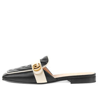 (WMNS) صندل غوتشي مزدوج G "أسود" 670398-BKOE0-1196