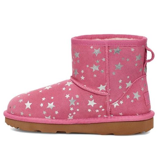 حذاء UGG Classic Mini II Stars Fleece Lined للأطفال 1115852T-WBRR