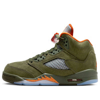 (GS) حذاء Air Jordan 5 Retro "Olive" 440888-308