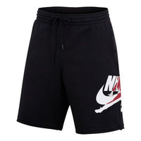 شورت رياضي لكرة السلة من Air Jordan Jumpman مطبوع عليه شعار Air Jordan Jumpman باللون الأسود DH9509-010