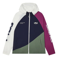 جاكيت FILA Originale Collection "White Navy Purple" F11M429703FDB