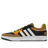 حذاء adidas Hoops 3.0 "أسود بني أصفر أبيض" GZ9474
