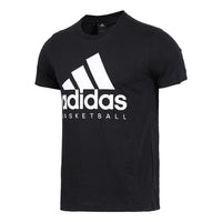 adidas Basketball Graphic T-shirt 'Black' DN4121