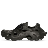 Balenciaga HD Lace Up Cut Out Sneakers 'Black' 702421W3CES1000
