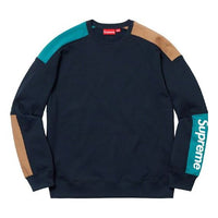 قميص Supreme SS19 Formula Crewneck بشعار أزرق SUP-SS19-002