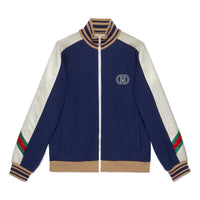 Gucci Wool Track Jacket 'Blue' 706418-XJET0-4030