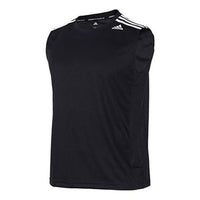 adidas All World Sleeveless Knitted Vest Men Black F84546