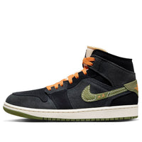 حذاء Air Jordan 1 Mid SE Craft "Anthracite Light Olive" FD6817-003