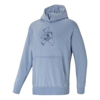 حذاء adidas originals بنقشة دب كرتوني ونمط زوجين أزرق سماوي HJ7821