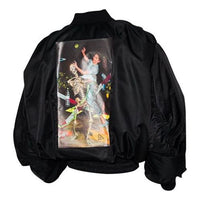 Off-White Pascal Applique Pilot Jacket Men's Black OMEH020F20FAB0011010