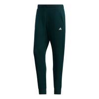 بنطال رياضي adidas WJ PT KN SWT Bundle Feet باللون الأخضر الداكن GM4462