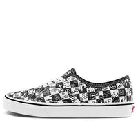 حذاء تزلج كاجوال كلاسيكي من Vans للجنسين، أسود وأبيض، مطبوع عليه شبكة، VN0A5KS96U6